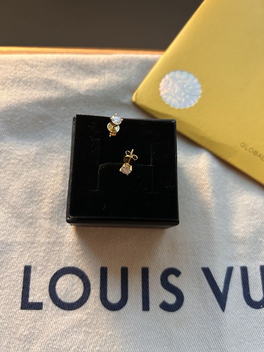 Kolczyki Moissante Zlote