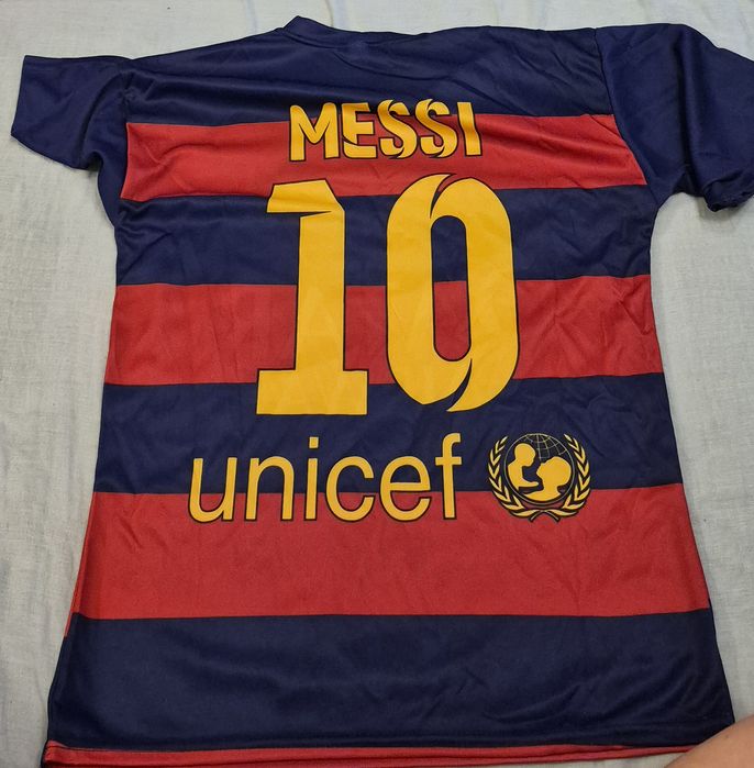 Strój piłkarski dla chłopca Messi 140cm