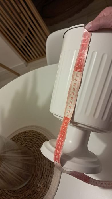 Vaso ikea cor branca