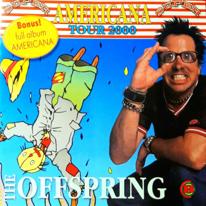 The Offspring – Americana Tour 2000 (CD, 1999) Warszawa Targówek
