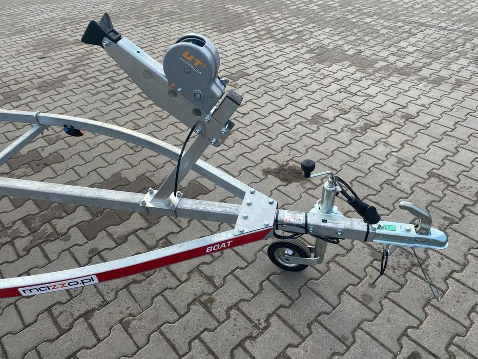 Temared Dostawa Przyczepka Podłodziowa Dmc750kg Łódź Do 5,3M