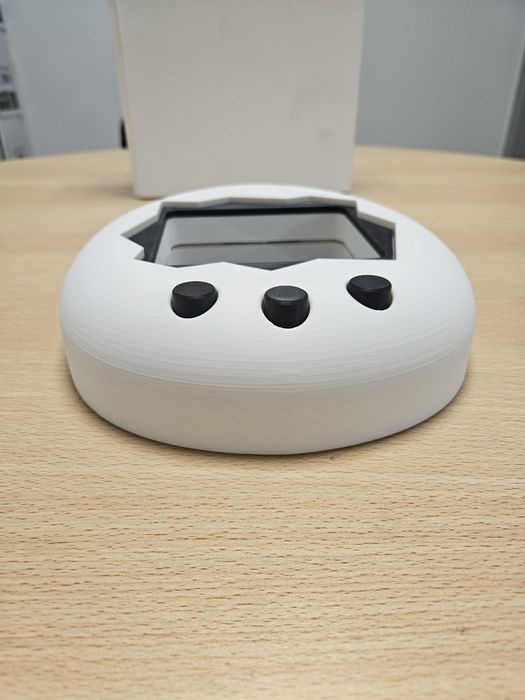 Tamagotchi Gigante Decorativo com Espelho (Impressão 3D)