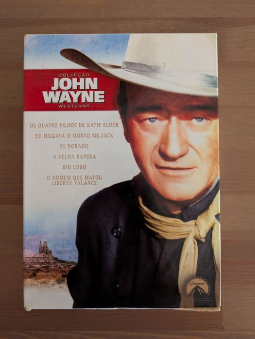 DVD PACK (6) John Wayne (COMO NOVO)