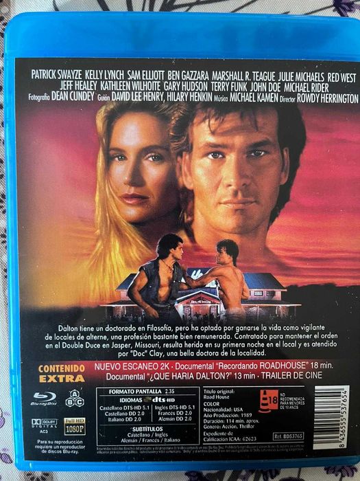 Digipack Road House [Profissão Duro] - Patrick Swayze - Bluray