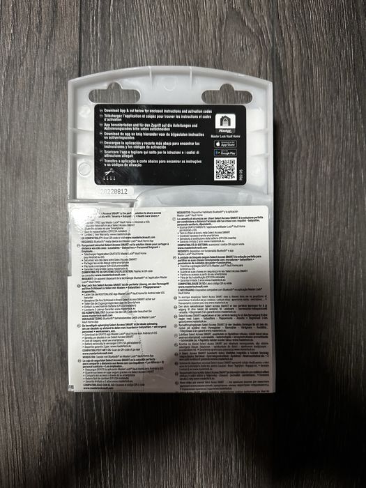 Skrytka/sejf na klucze MasterLock