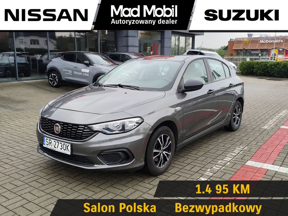 Fiat Tipo 1.4 95 KM Salon Polska I właściciel Bezwypadkowy 2 kpl. kół
