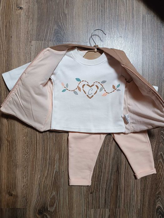 Костюмчик 3-ка для дівчинки 0-6