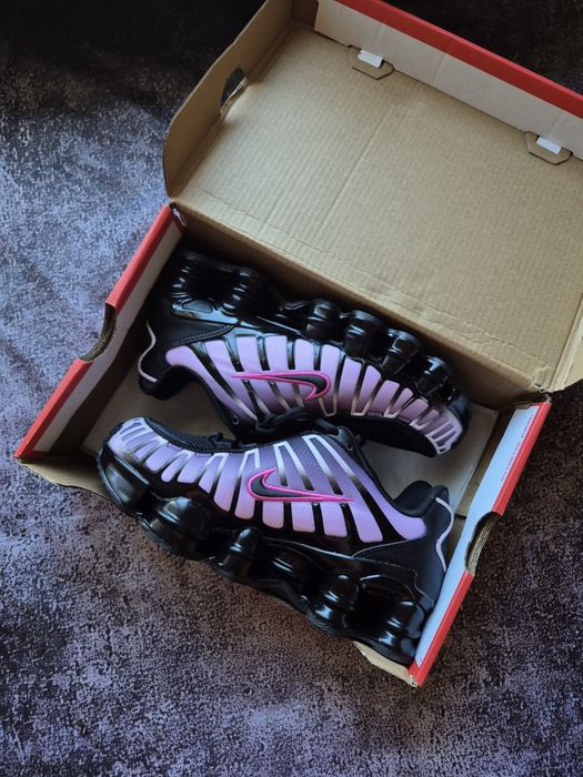 Nike shox tl black-pink