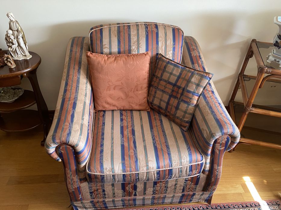 Sofa cama sofa peq e puf