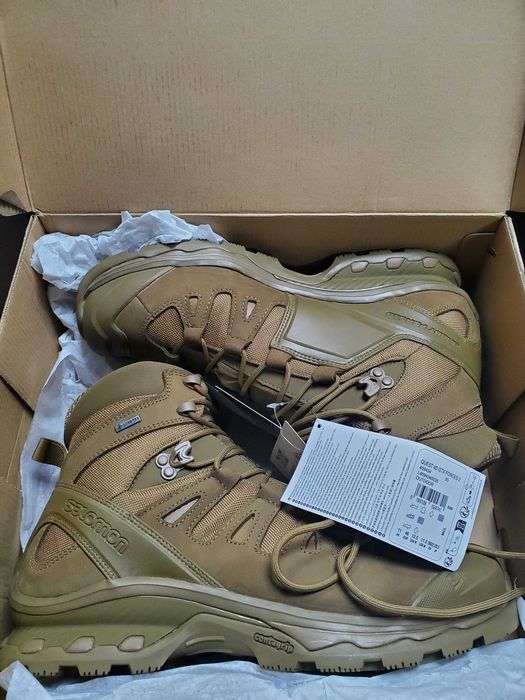 Берці тактичні Salomon Quest 4D GTX Forces 2  койот