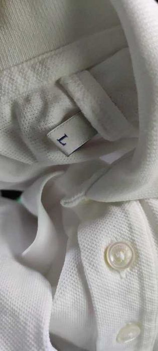 Moncler polo tshirt white