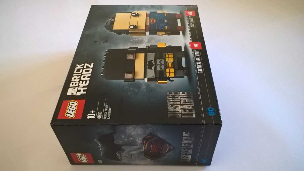 LEGO BrickHeadz DC 41610 Tactical Batman & Superman selado