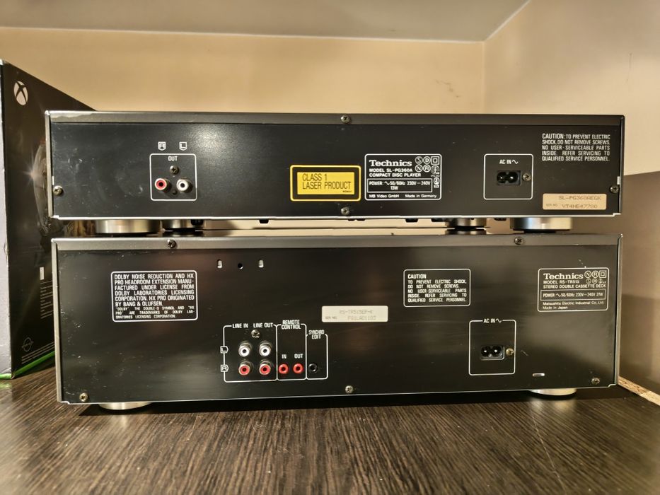 Technics SL-PG360A + Technics RS-TR515