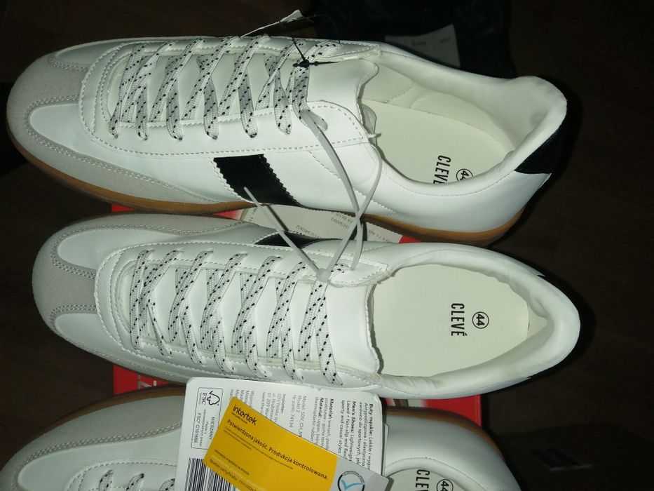 Buty męskie białe nowe rozmiar 44