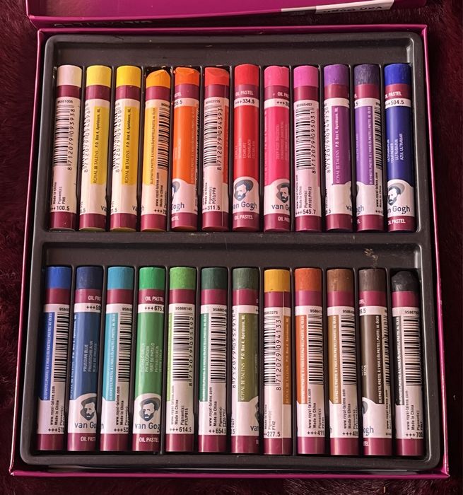 Oil pastels, Van Gogh