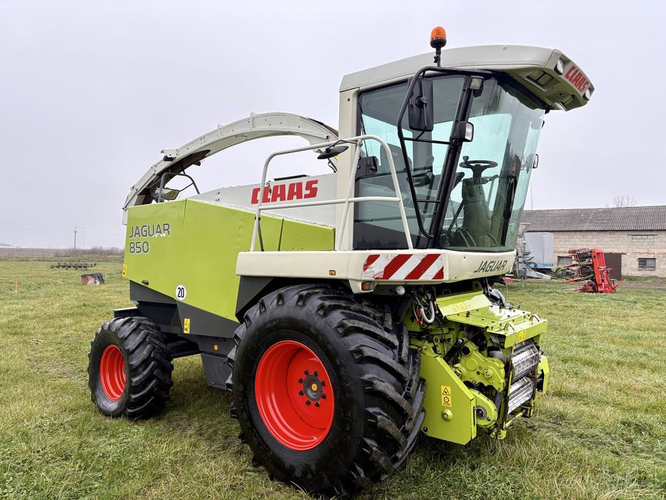 CLAAS JAGUAR 850 sieczkarnia 870 kemper 360