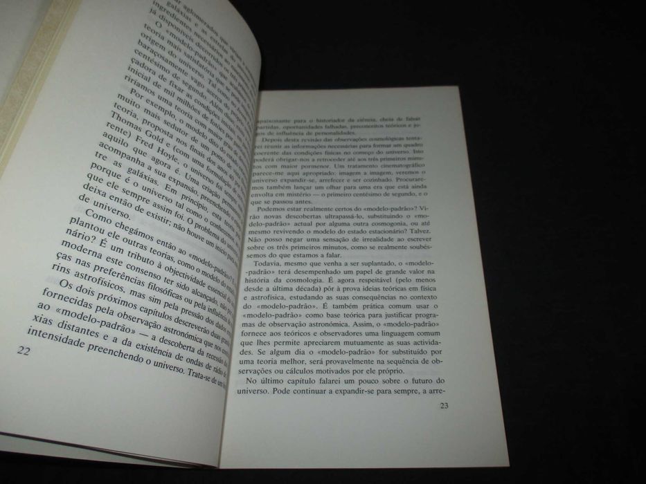 Livro Os Três Primeiros Minutos Steven Weinberg