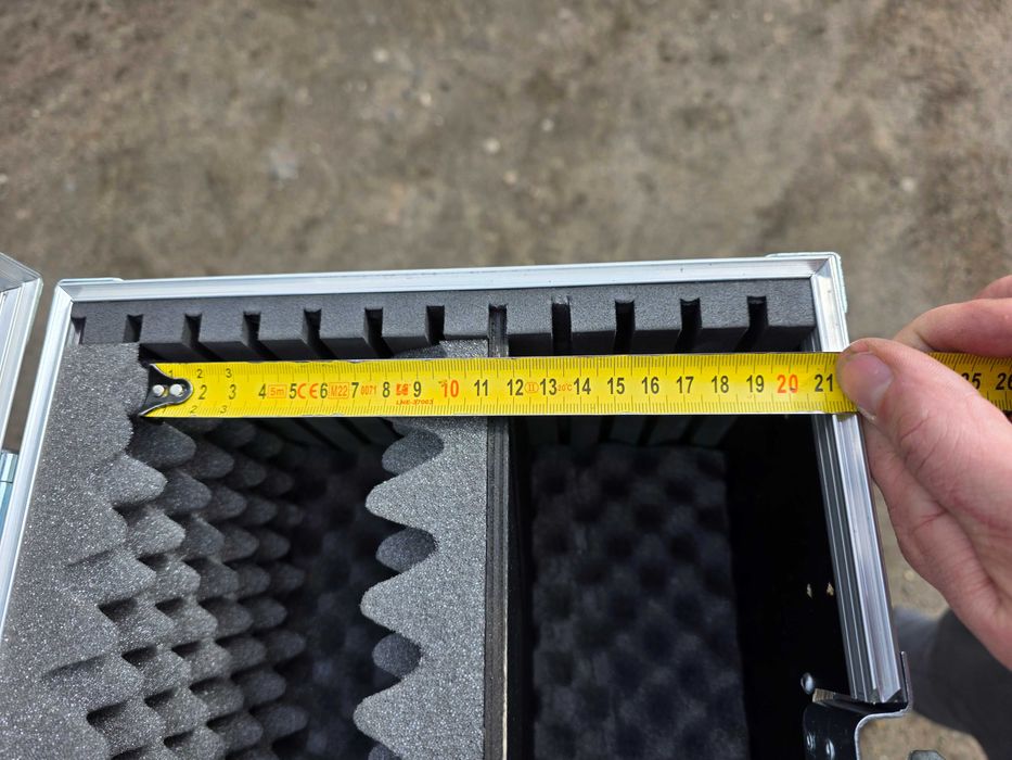29x21x15 flightcase case na obiektyw KUFEREK skrzynia kablarka (kilka)