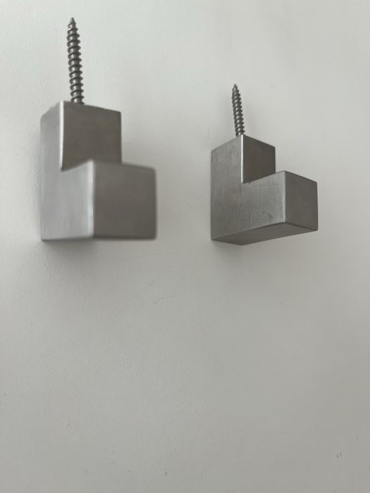 Conjunto de toalheiros inox escovado, JNF, 5 peças