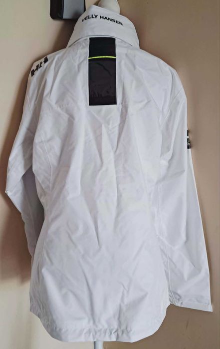 Kurtka żeglarska damska Helly Hansen CREW HOODED JACKET 2.0 - Biała