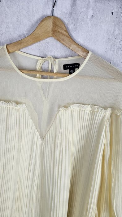 Bluzka damska plisowana r 40 L Topshop