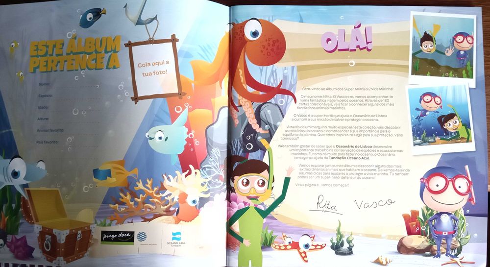 Super Animais 2 - - - Colecção Completa - Pingo Doce - - - - - Cromos