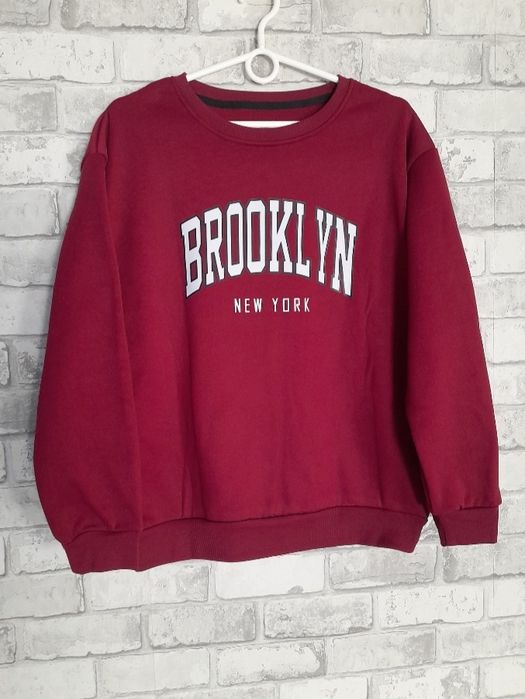 Bluza burgund oversize M