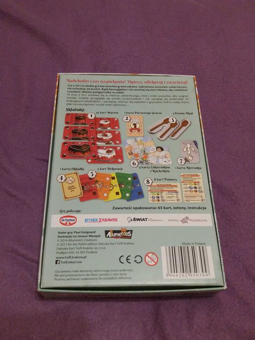 Gra o Tort karciana dla dzieci Trefl