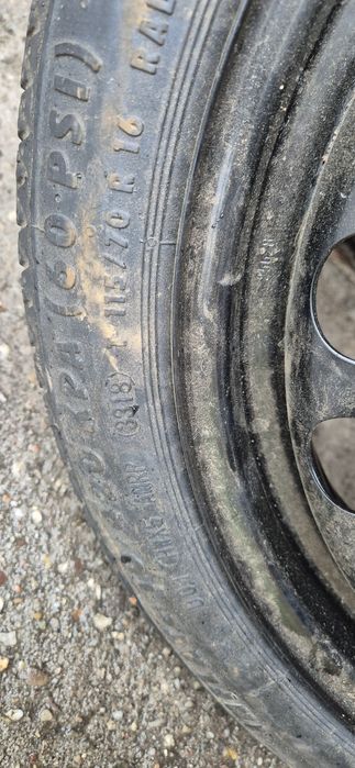 Dojazdowka Kolo Zapasowe Opel Astra  K . 115 70 R16. Polecam !