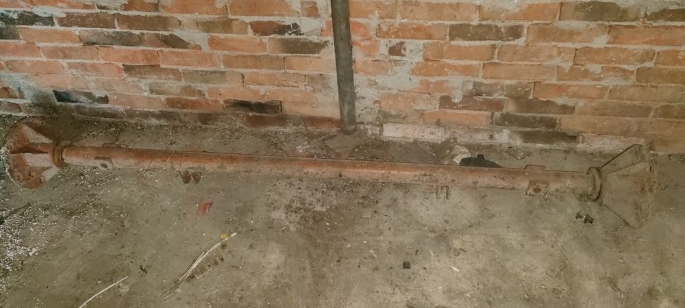 Nowa oś do przyczepki, 210 cm