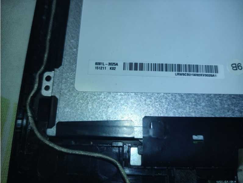 Lenovo – Matryca LED 11.6" LP116WH7 z klapą, ramką i kamerą – komplet