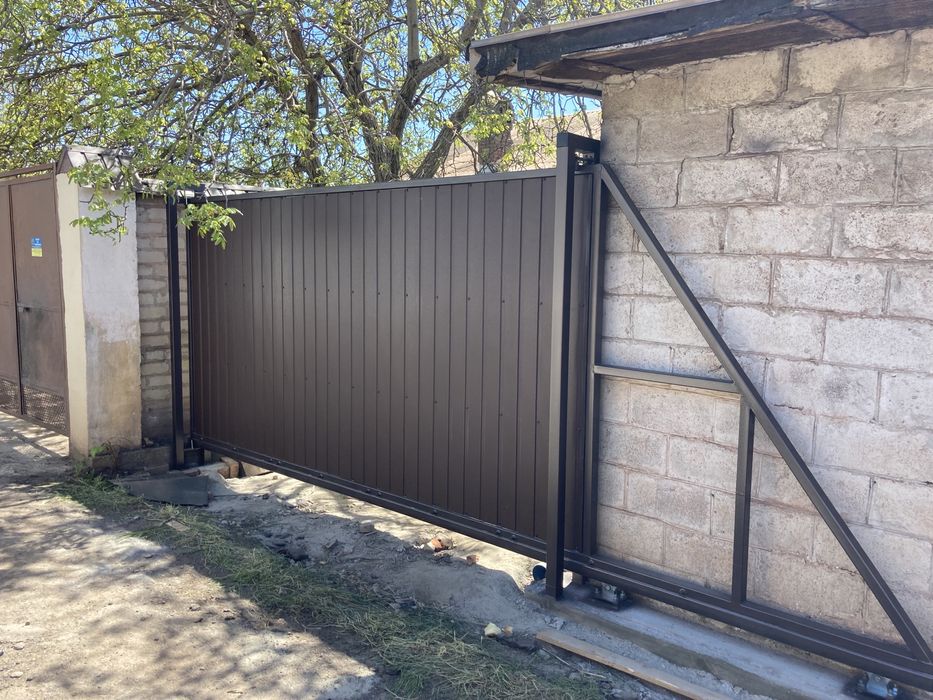 Ворота відкатні,зсувні,откатные,сдвижные