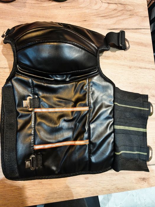 ocieplane ochraniacze na kolana. Motocykl skuter lub rower