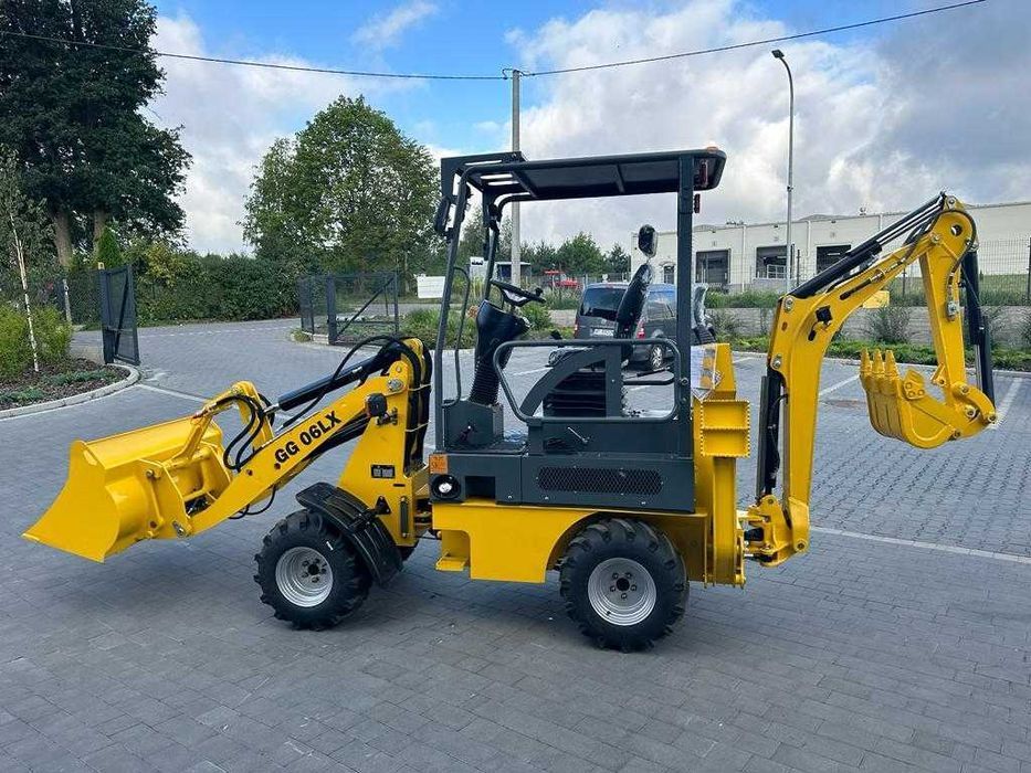 Koparko - ładowarka GG06LX, PERKINS silnik, Günter Grossmann