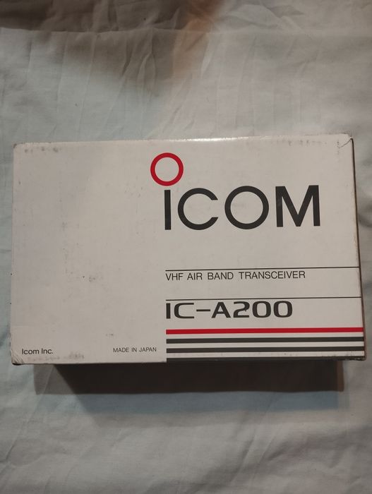 Radio transceptor icom ic-A200 (aeronáutica) NOVO!