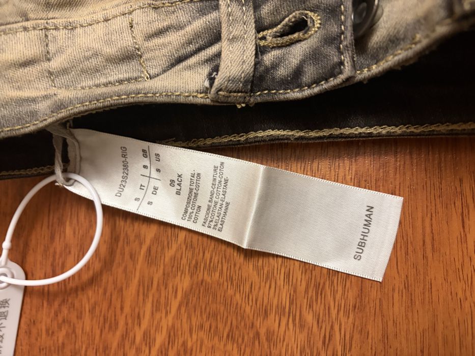 Rick Owens Patchwork Jeans SS23