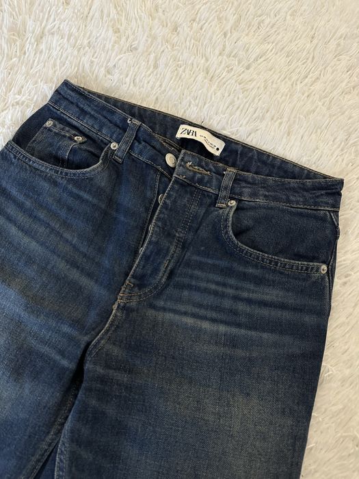 Джинси zara / зара / темно сині