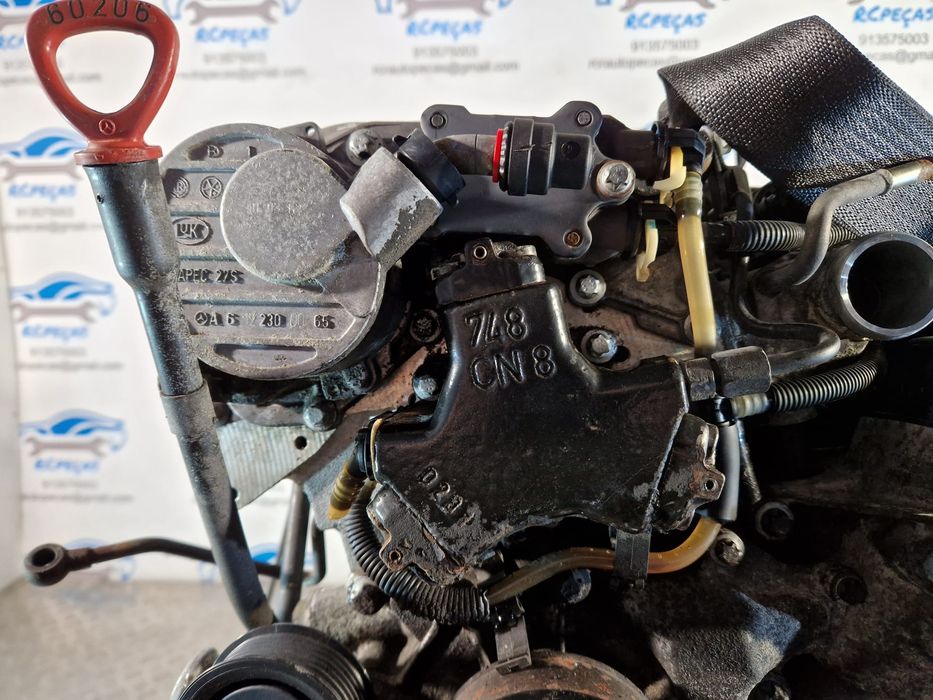 MOTOR ENGINE COMPLETO MERCEDES BENZ CLASS C W203 C270 270 CDI 20V