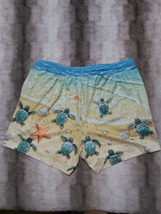 Calções novos, efeito 3D