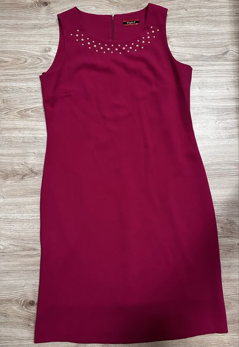 Малиновий костюм двійка