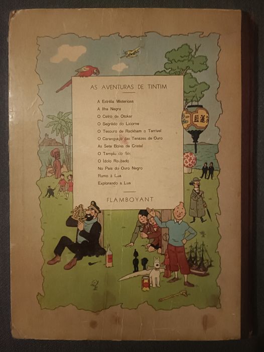 BD As Aventuras de Tintim por Hergé - O Caranguejo das Tenazes de Ouro