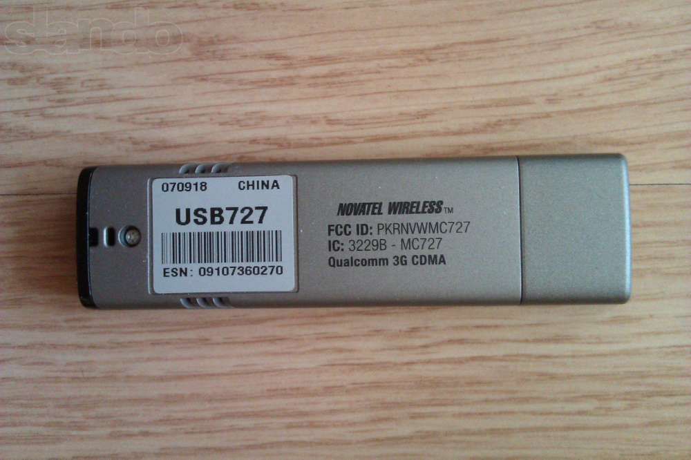 3G модем CDMA Novatel Wireless U727 Новый!