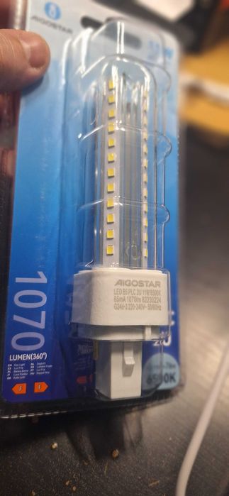 Lâmpadas Led PLC 2U 11W 6500K