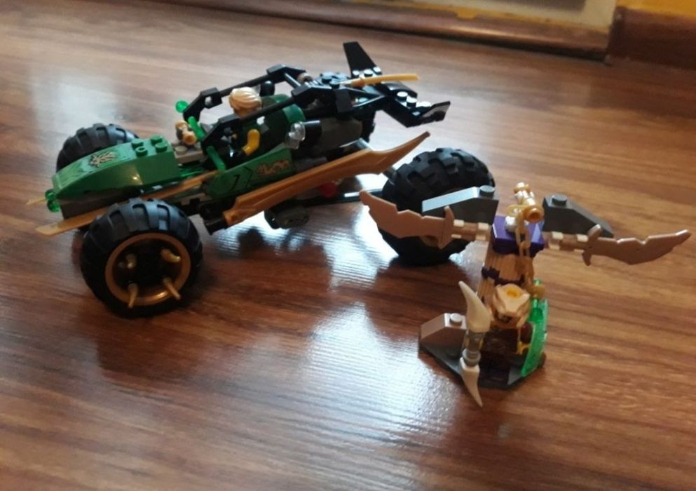 Pojazd zielonego Ninja