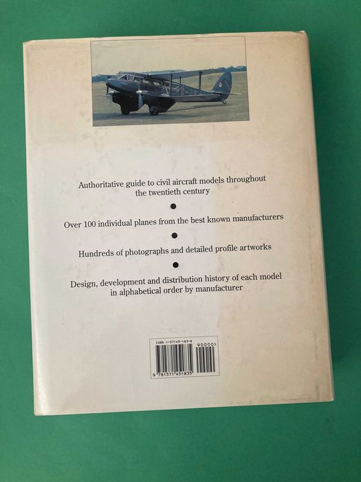 Livro The Encyclopedia of Civil Aircraft 1999