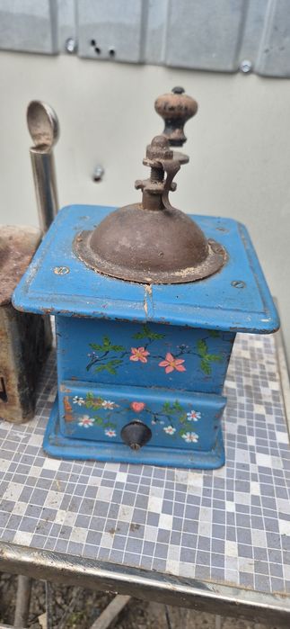 3x stary ręczny młynek do kawy prl vintage zabytek retro