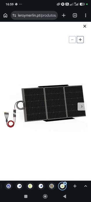 Painel solar portátil genergy 300w