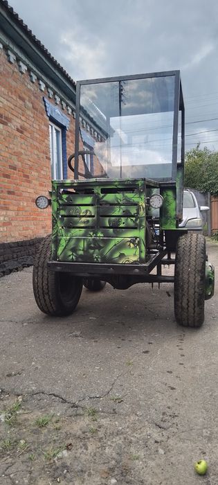 Мінітрактор 4×4  дизель саморобний