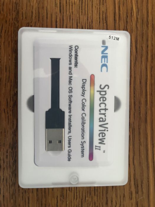 Oprogramowanie NEC SpectraView II (klucz USB)