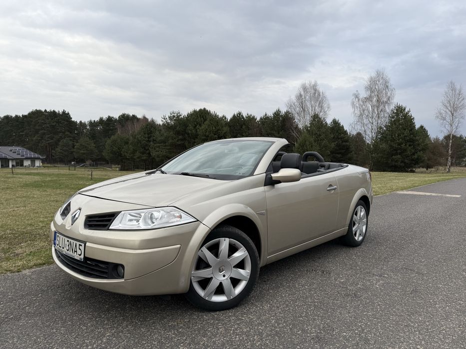 RENAULT MEGANE II LIFT CABRIO 2.0 Benzyna 135KM 2006r Alumy 17” Skóra